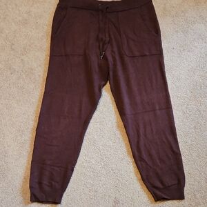 Garnet Hill Men's Dark Brown Joggers